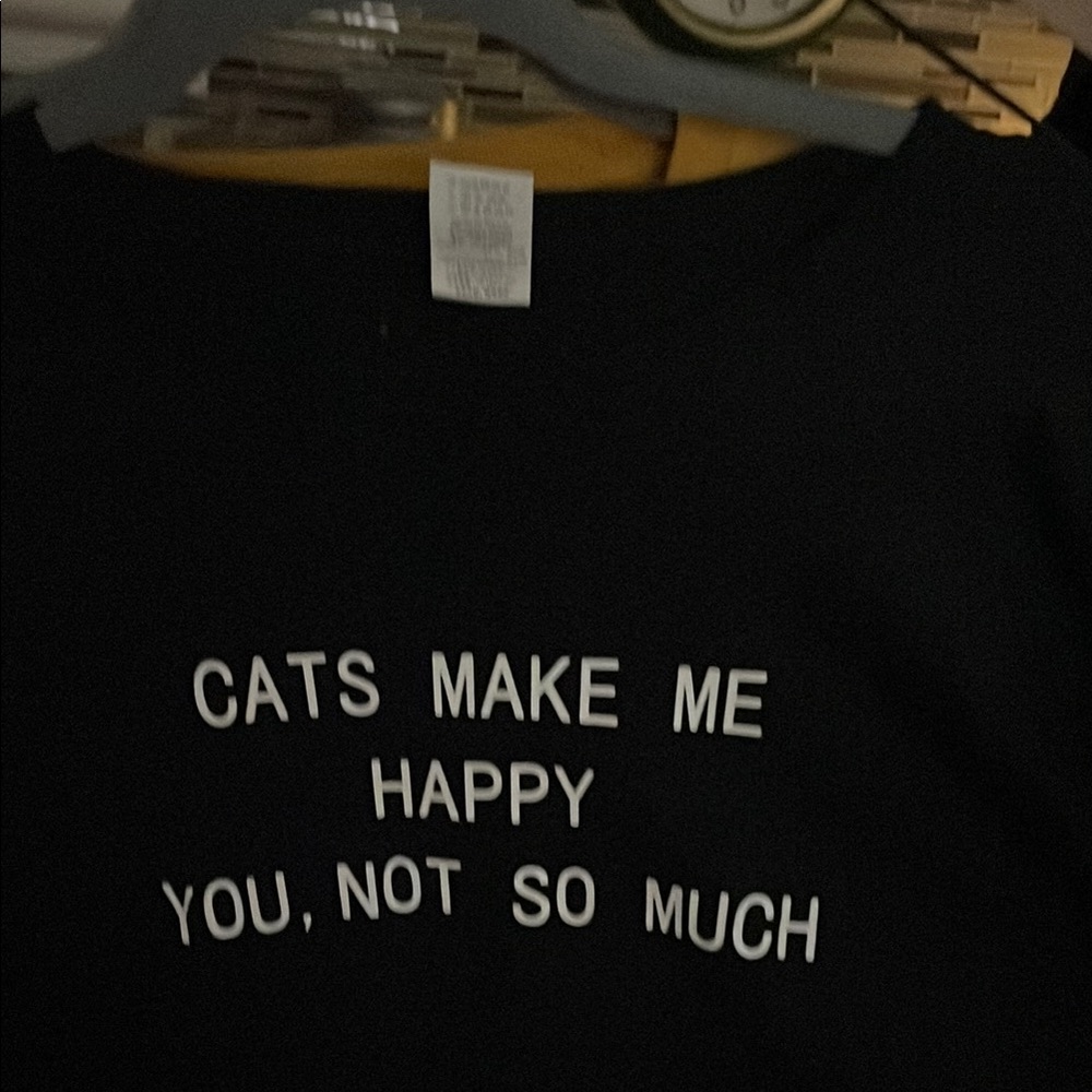 Black Cat-Themed T shirt